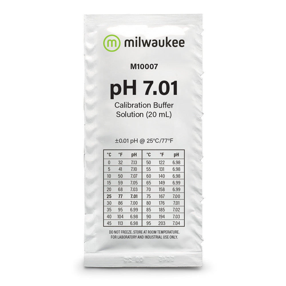 Milwaukee pH 7.01 Buffer 20ml Sachet