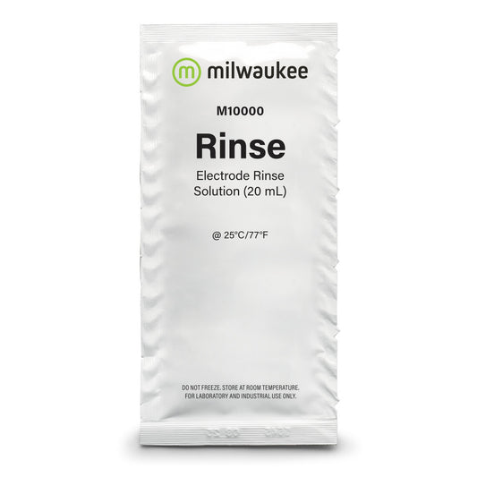 Milwaukee Electrode Rinse Solution 20ml Sachet